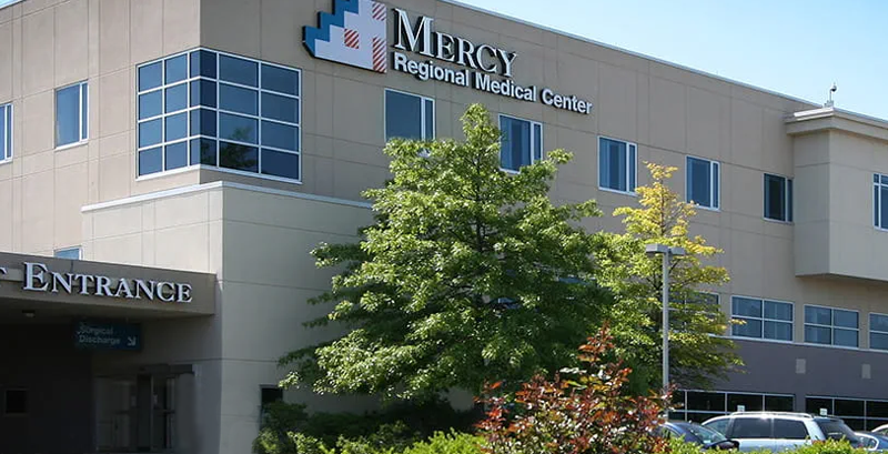 External image of a medical center